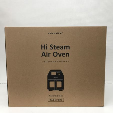  recolte  レンジ スチームオーブンレンジ 1200ｗ 50Hz／60Hz RAO-3 ブラック