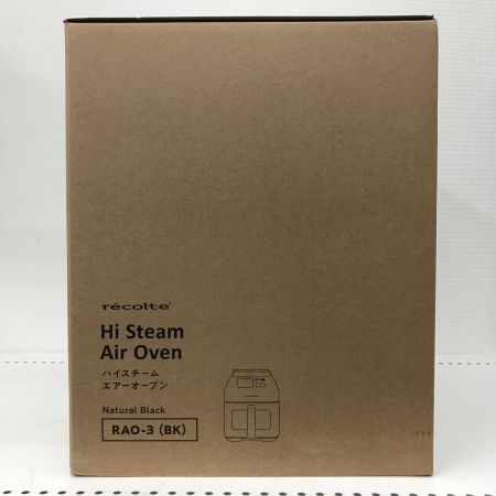  recolte  レンジ スチームオーブンレンジ 1200ｗ 50Hz／60Hz RAO-3 ブラック