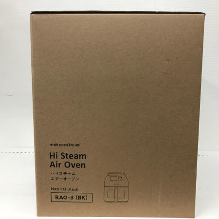  recolte  レンジ スチームオーブンレンジ 1200ｗ 50Hz／60Hz RAO-3 ブラック