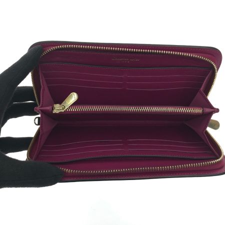  Christian Dior クリスチャンディオール レディース 長財布 ラウンドファスナー ディオリッシモ  24-MA-0115 ブラック