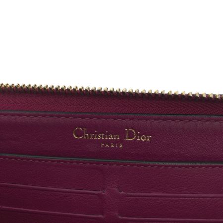  Christian Dior クリスチャンディオール レディース 長財布 ラウンドファスナー ディオリッシモ  24-MA-0115 ブラック