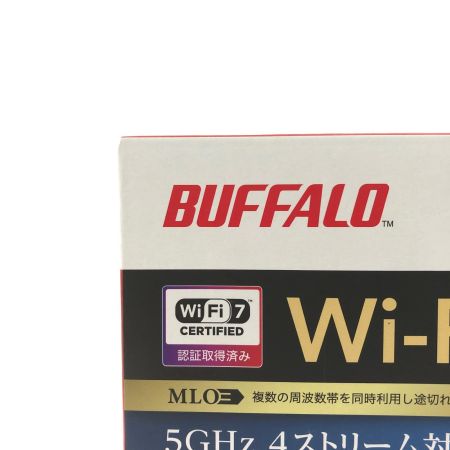  BUFFALO バッファロー Wi-Fiルーター 5764+688Mbps AirStation WSR6500BE6P-BK ブラック
