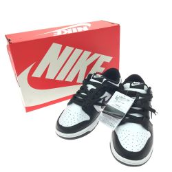 ▼▼ NIKE ナイキ メンズスニーカー DUNK LOW ダンクロー レトロ 25.5cm 箱付 タグ付 DD1391-100 ホワイト×ブラック Sランク
