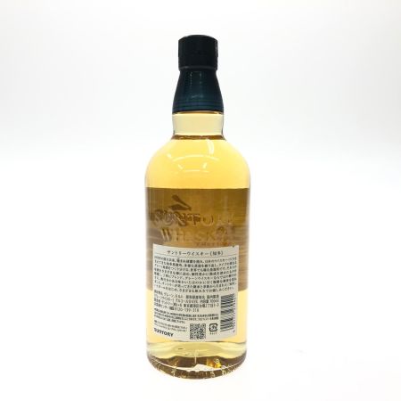 【北海道内限定発送】 SUNTORY サントリー ジャパニーズウイスキー シングルモルトウイスキー 知多 700ml 未開栓