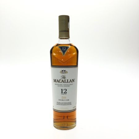 MACALLAN マッカラン シングルモルトウイスキー スコッチウイスキー ダブルカスク 12年 700ml 箱入 未開栓