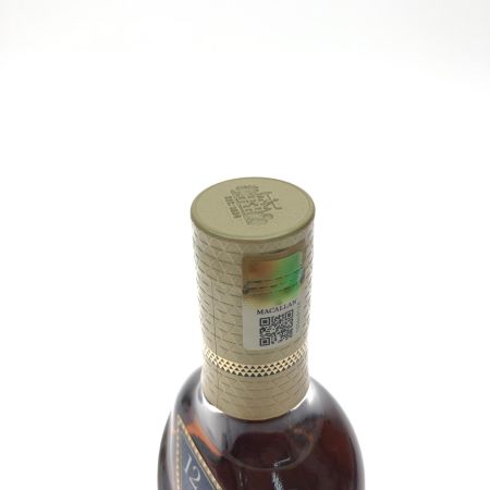 MACALLAN マッカラン シングルモルトウイスキー スコッチウイスキー ダブルカスク 12年 700ml 箱入 未開栓