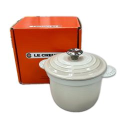 ▼▼ LE CREUSET ル・クルーゼ 炊飯器 ココット・エブリィ 18 メレンゲ Cランク