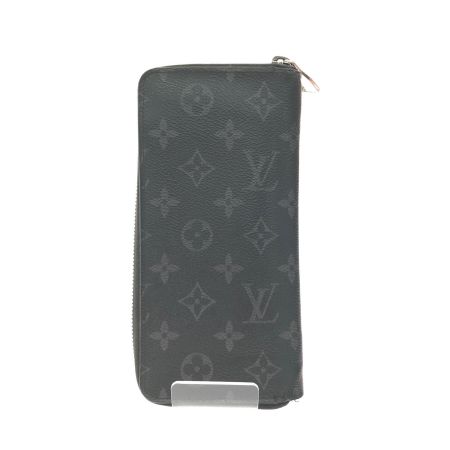  LOUIS VUITTON ルイヴィトン メンズ 長財布 モノグラムエクリプス ジッピーウォレット ヴェルティカル M62295 ブラック