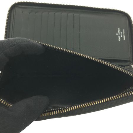  LOUIS VUITTON ルイヴィトン メンズ 長財布 モノグラムエクリプス ジッピーウォレット ヴェルティカル M62295 ブラック