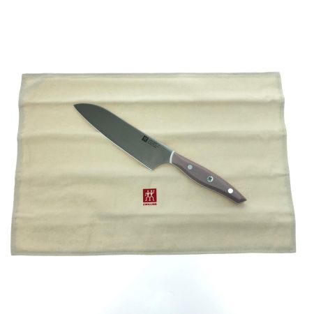ヘンケルスジャパン ZWILLING ツヴィリング FIT 2 16.5cm 三徳包丁 日本製  スモーキーピンクカラー