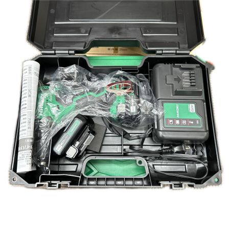  HiKOKI ハイコーキ ドライバドリル コードレス式 10.8v 充電器・充電池2個・ケース付 DV12DD グリーン