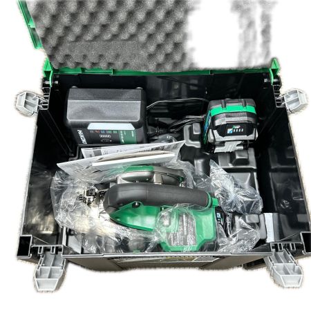  HiKOKI ハイコーキ 丸のこ コードレス式 125mm 36v/18v 充電器・充電池2個・ケース付 C3605DA(SK) グリーン
