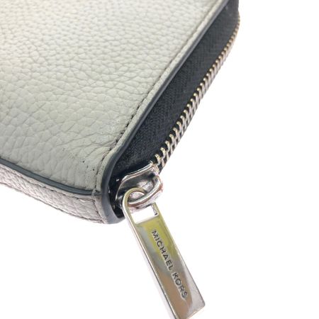  MICHAEL KORS マイケルコース メンズ 長財布 ラウンドファスナー レザー アウトレット 36S4LCOZ3L グレー