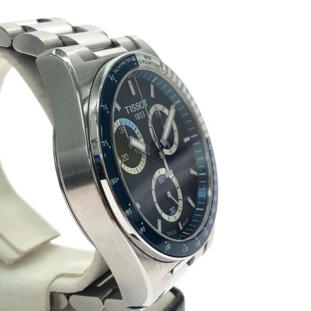  TISSOT ティソ メンズ腕時計 クオーツ クロノグラフ ブルー文字盤 10気圧防水 T149417A