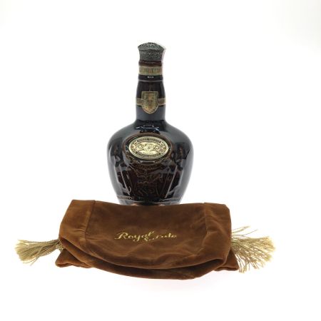 シーバスブラザーズ スコッチウイスキー ROYAL SALUTE ロイヤルサルート 赤陶器ボトル 700ml 未開栓