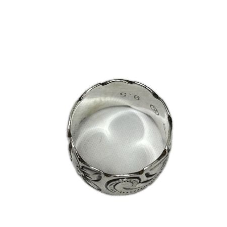 リング SILVER925 ハワイアンジュエリー K刻印 19号 9.2g