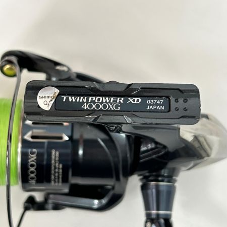  SHIMANO シマノ スピニングリール 17ツインパワーXD 4000XG GOMEXUSハンドルノブ付 03747