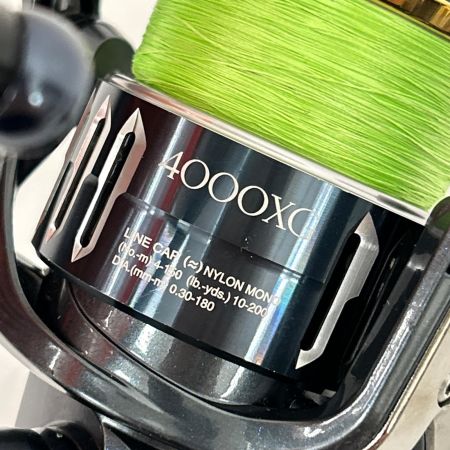  SHIMANO シマノ スピニングリール 17ツインパワーXD 4000XG GOMEXUSハンドルノブ付 03747