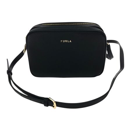  FURLA フルラ レディース ショルダーバッグ クロスボディ LILLI リリー レザー ファスナー難有 EP59LIL ブラック