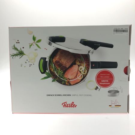  Fissler フィスラー 圧力鍋 ビタクイックプラス 4.5L グリーン 全ての熱源対応