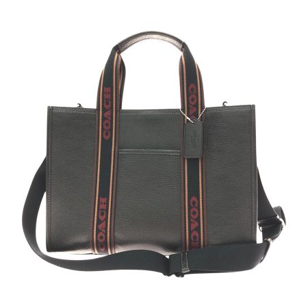  COACH コーチ レディース 2WAYバッグ スミストート アウトレット レザー CM067 ブラック