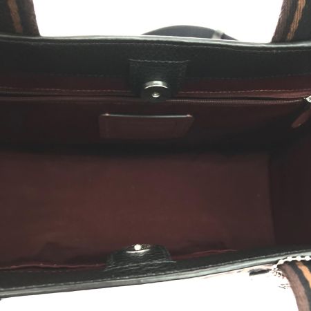  COACH コーチ レディース 2WAYバッグ スミストート アウトレット レザー CM067 ブラック