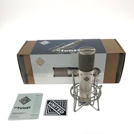  ユナイテッドスタジオテクノロジーズ コンデンサーマイク ラージダイアフラム UT Twin87
