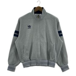 ▼▼ adidas アディダス トラックジャケット ジャージ セットアップ SIZE L グレー AD2712 Cランク
