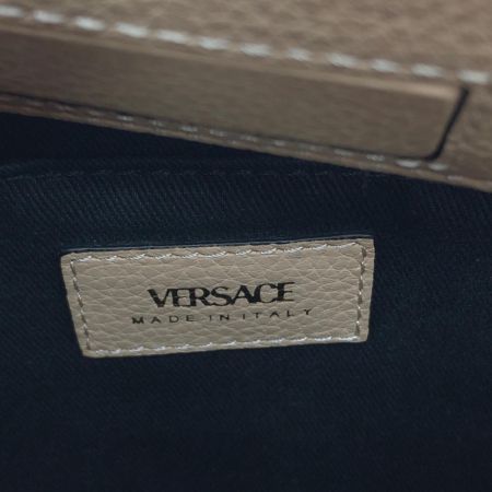  VERSACE ベルサーチ レディース 2WAYバッグ ハンドバッグ ショルダー ヴィルトゥス 1005960 ブラック/ベージュ