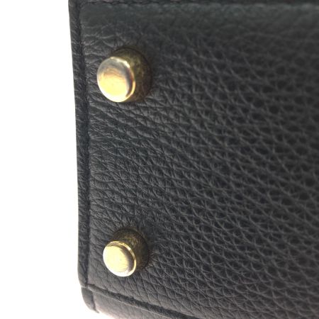  VERSACE ベルサーチ レディース 2WAYバッグ ハンドバッグ ショルダー ヴィルトゥス 1005960 ブラック/ベージュ
