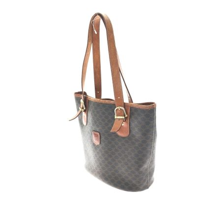  CELINE セリーヌ レディース トートバッグ ショルダートート マカダム オールドセリーヌ MC97 ブラウン
