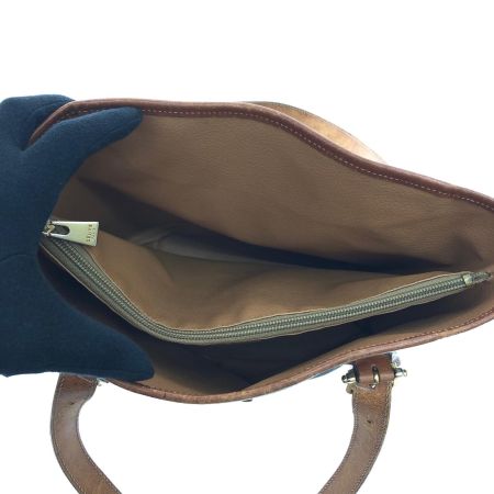  CELINE セリーヌ レディース トートバッグ ショルダートート マカダム オールドセリーヌ MC97 ブラウン