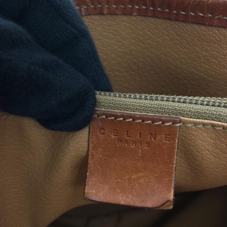  CELINE セリーヌ レディース トートバッグ ショルダートート マカダム オールドセリーヌ MC97 ブラウン