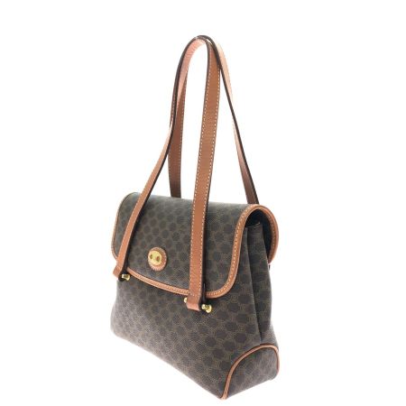  CELINE セリーヌ レディース ショルダーバッグ マカダム オールドセリーヌ M08 ブラウン