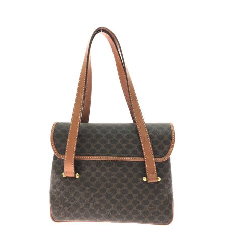  CELINE セリーヌ レディース ショルダーバッグ マカダム オールドセリーヌ M08 ブラウン