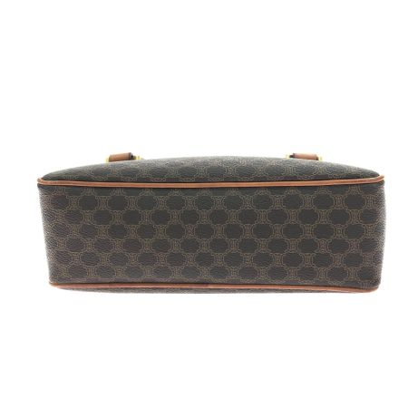 CELINE セリーヌ レディース ショルダーバッグ マカダム オールドセリーヌ M08 ブラウン