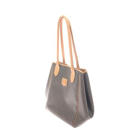  CELINE セリーヌ レディース トートバッグ マカダム オールドセリーヌ M10 ブラウン