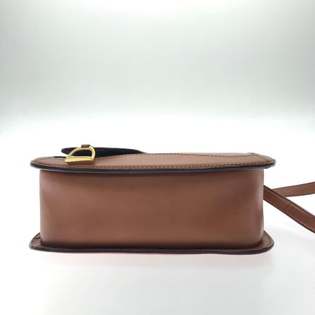  ITAGAKI Leather Craft by emi ショルダーバッグ サドルバッグ たんにん鞣し革 ブラウン
