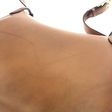 ITAGAKI Leather Craft by emi ショルダーバッグ サドルバッグ たんにん鞣し革 ブラウン