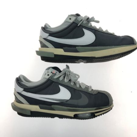  NIKE×sacai ナイキ サカイ スニーカー ファブリックスニーカー ZOOM CORTEZ ミッドソール 26.5cm DQ0581-001