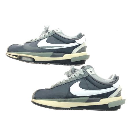 NIKE×sacai ナイキ サカイ スニーカー ファブリックスニーカー ZOOM CORTEZ ミッドソール 26.5cm DQ0581-001