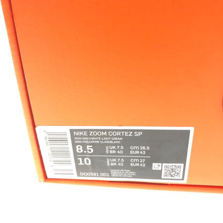  NIKE×sacai ナイキ サカイ スニーカー ファブリックスニーカー ZOOM CORTEZ ミッドソール 26.5cm DQ0581-001
