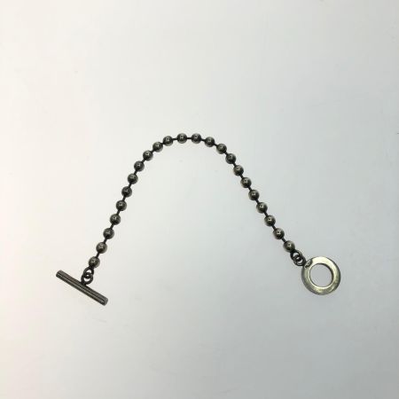  GUCCI グッチ シルバー ブレスレット ボールチェーン ラウンド 丸 シルバー925 SV 15.2g