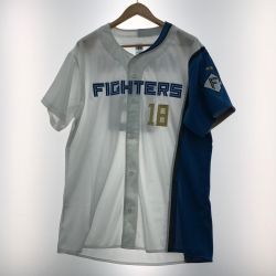 ▼▼  スポーツ 野球 北海道日本ハムファイターズ ユニフォーム XLサイズ 18/山崎福也 Aランク