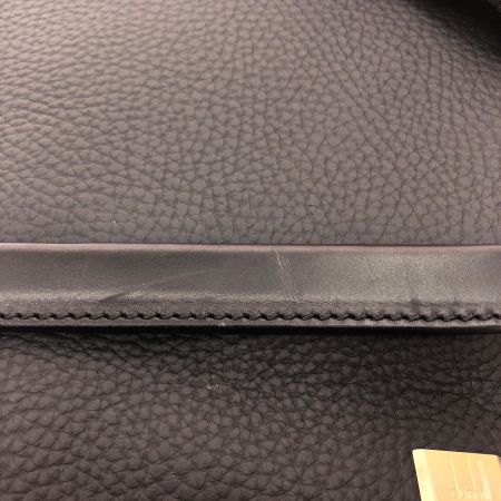  dunhill ダンヒル メンズ ショルダーバッグ ボディバッグ メッセンジャーバッグ オールレザー シボ革 ブラック