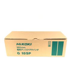 ▼▼ HiKOKI ハイコーキ 電動工具 コード式 100V 180mm 電気ディスクグラインダ G18SP グリーン Sランク