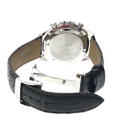 SEIKO セイコー メンズ腕時計 クオーツ クロノグラフ スピリット 8T63-00D0 ブラック
