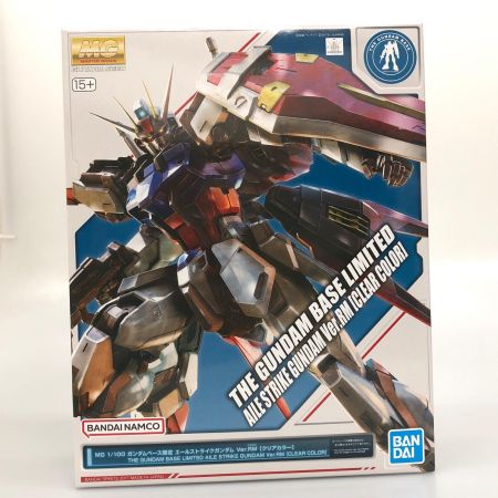 BANDAI バンダイ 1/100 MG GAT-X105+AQM/E-X01 エールストライクガンダム Ver.RM クリアカラー 機動戦士ガンダムSEED