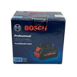 BOSCH ボッシュ バッテリー 18v procore 8.0AH Sランク