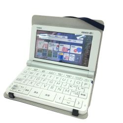 CASIO カシオ EX-word エクスワード ホワイト 電子辞書 XD-SX9800 Aランク